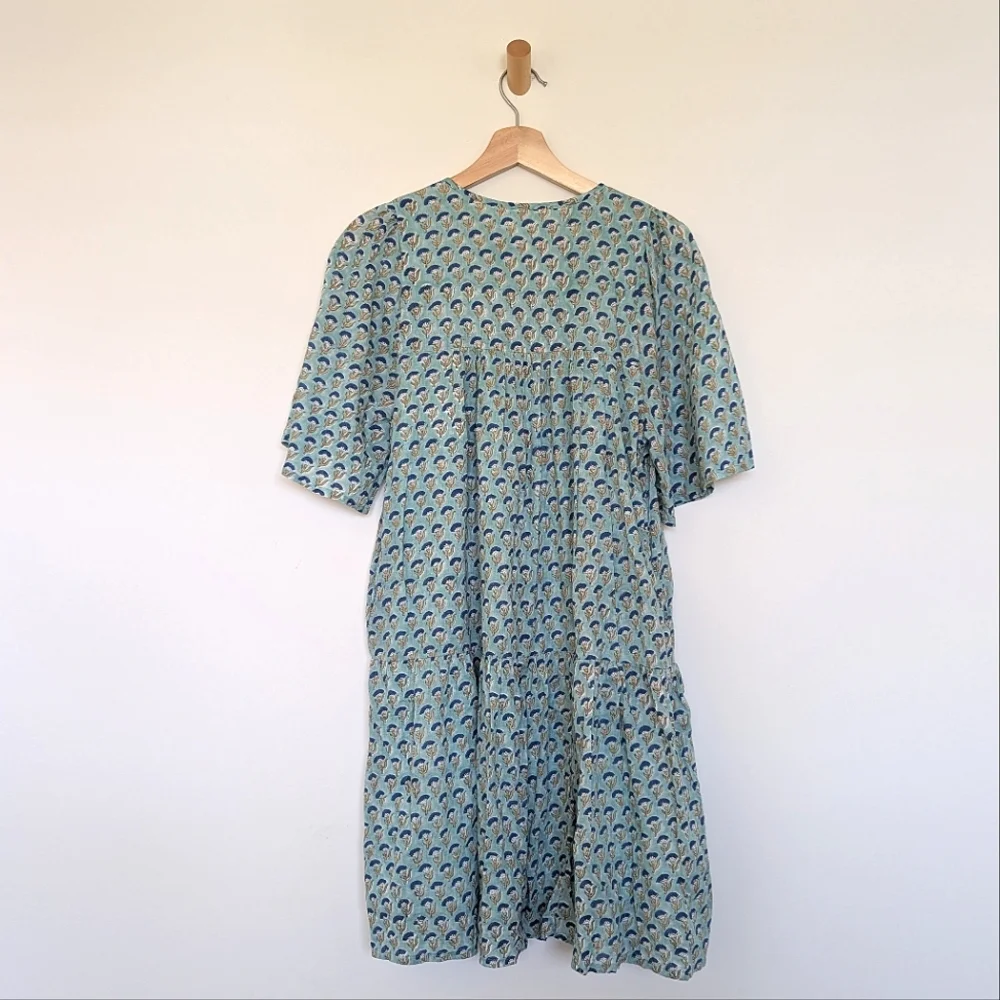 Emerson Fry India Collection Amelia Button Short Dress - Size XS/S - Picture 6 of 11